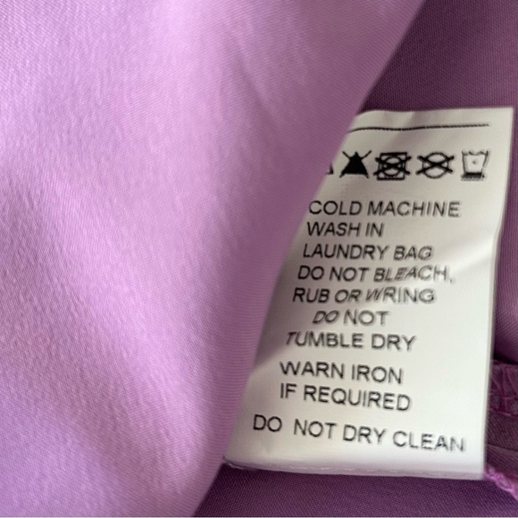 PRINCESS POLLY Irena Strapless Mini Dress, Purple US 2 XS NWOT - Picture 12 of 12